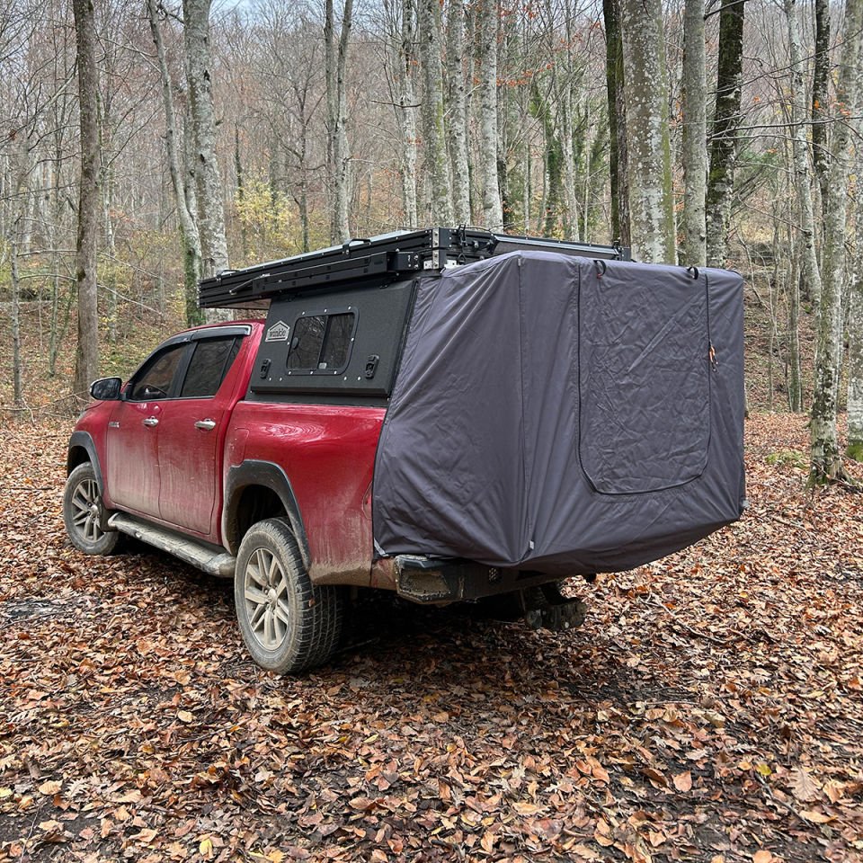 Metal Kabin Arka Kapak Çadırı