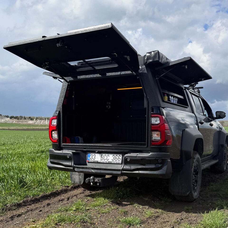 Tam Sızdırmaz Metal Pikap Kabini